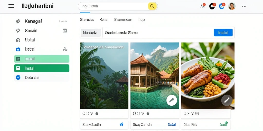 mdg188 - Tampilan menu yang intuitif dan mudah dinavigasi.